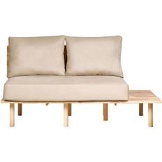 Beliani Soffor Beliani Vidtorp 2-Sits Beige Soffa