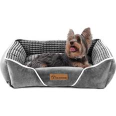 Balconera Dog Bed - Grey 15cm H x 51cm W x 48cm D