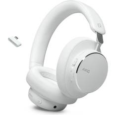 AKG Bluetooth Headphones AKG N9 Hybrid Wireless Over-Ear Noise Cancelling Headphones, White