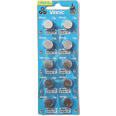 Vinnic Vinnic AG10 L1131 189 V10GA RW89 D189 Alkaline Battery 10 Pack used in Watches, Calculators, Toys, Lasers, Clocks