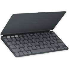 Tenkeyless (TKL) Keyboards Logitech KEYS-TO-GO 2 Portable Wireless iPad Keyboard with Built-in Cover 920-012866