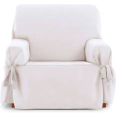 Coton Housses Eysa Armchair Levante 100 x 110 x 120 cm Loose Sofa Cover White