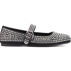 Olivia Miller Women's Dawn Maryjane Flats Black