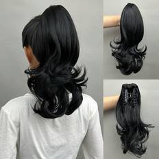 Shein Ponytail Extension Long Curly Synthetic Wig