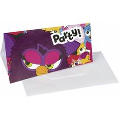 Furby Characters Invitations Pack of 6