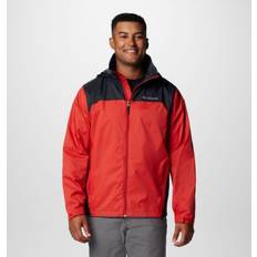 Men - Pink Rain Clothes Columbia Glennaker Lake II Rain Jacket - Pink