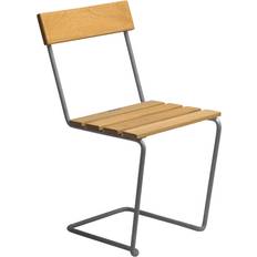 Grythyttan Stålmöbler Stol 1 Chair Oak Oil-hot-dip Galvanized Stand Garden Dining Chair