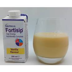 Nutricia Fortisip Vanilla 200ml Pack of 12 - REF FOR011
