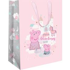 Peppa Pig Wrapping Paper & Gift Wrapping Supplies Peppa Pig Birthday gift bag kids present gift bag 33x26cm