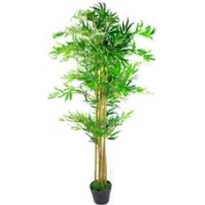 Interior Details Leaf Realistic Bamboo / Trees - Green - One Size Artificial Plant