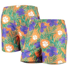 Orange Swimming Trunks Foco Men's Orange Clemson Tigers Swimming Trunks Orange