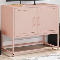 Roze Kasten vidaXL Tv-meubel 68.5 x 39 x 60.5 cm Staal Roze