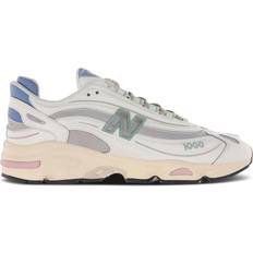 New Balance Sneakers - White/Blue Leather