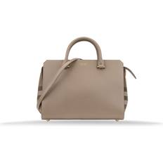 Burberry Handbags Burberry Check Canvas Leather Shoulder Bag