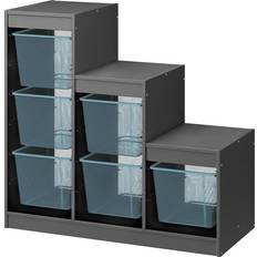 Möbler IKEA Trofast Förvaringskombination Med Backar 99 x 44 x 94 cm Hyllsystem