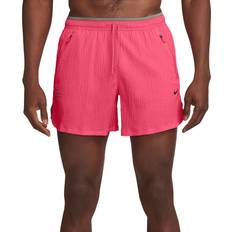 Liverpool FC Pants & Shorts Nike Men's Stride Running Division Dri-FIT 5" Brief-Lined Running Shorts in Pink, FZ0611-629