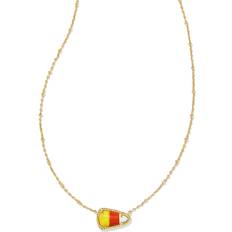 Kendra Scott Gemstone Candy Corn Adjustable Pendant Necklace, 16-19