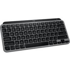 Logitech Standard Keyboards Logitech MX Keys Mini Wireless Keyboard Compact Bluetooth USB-C USB-C Fast