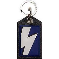 Neil Barrett Rubber Keychain - Blue