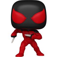 Spider-Man Figuras de Juguete Funko Spider-Man Comics Scarlet Spider (Kaine) Pop! Vinyl Figure #1447