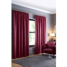 Curtains & Accessories Fusion Galaxy Pair Of Light Reducing Thermal Effect Pencil Pleat Curtains - One Size
