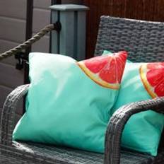 Garden & Outdoor Furniture Streetwize Outdoor Pair of Scatter Cushions Grapefruit