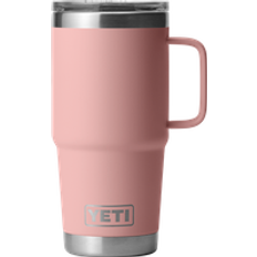 Pink Travel Mugs Yeti Rambler 20 Oz 2.0 men Pink Travel Mug