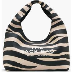 Zebramuster Handtaschen Marc Jacobs The Zebra Leather Sack Bag in Black/White