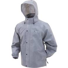 XL Rain Jackets & Rain Coats Frogg Toggs Men's Frogg Toggs Classic Pro Action Rain Jacket Cloud Gray