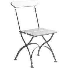 Grythyttan Bryggeri Chair White Lacquer Oak-Hot-Dip Garden Dining Chair
