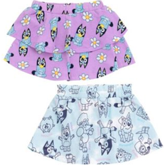 Skirts Bluey Toddler Girls Floral Pack Skorts to Purple 2T