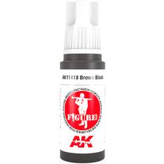 Scale Models & Model Kits AK Interactive 11418 Brown Black 17ml 3G Acrylic Model Paint