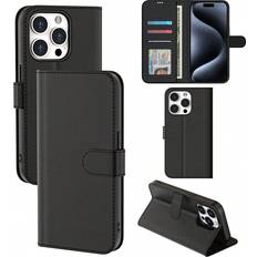 Shein Multifunctional Wallet Case for Apple/Samsung Black
