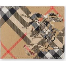 Burberry EKD Check Bifold Wallet - Sand