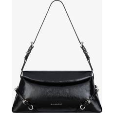 Lak Håndtasker Givenchy Chic Læder Skuldertaske med Spænder - Sort