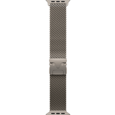 Steel Smartwatch Strap Apple 49mm Milanese Loop for Series 10