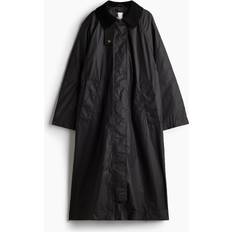 H&M Outerwear H&M Waxed Coat Black