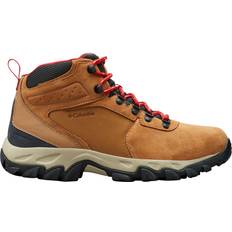 Synthetic Hiking Shoes Columbia Newton Ridge Plus II M - Elk/Mountain Red