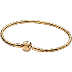 Pandora Bracelets Pandora Barrel Clasp Snake Chain Bracelet - Gold