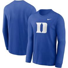 T-shirts Men's Nike Royal Duke Blue Devils Primary Logo Long Sleeve T-Shirt