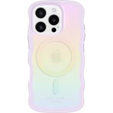 Kate Spade kate spade new york Wavy Case with MagSafe for Apple iPhone 16 Pro Opal Iridescent