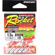 Señuelos de Pesca Decoy Cabezas de plomo SV 70 Rocket Magic (x5) Argenté