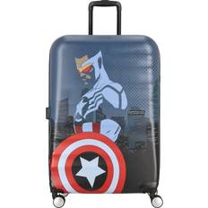 Dur - Extensible Bagages American Tourister Marvel Wavebreaker Valise À 4 Roues Captain America City