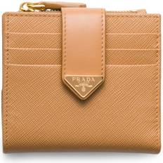 Wallets & Key Holders Prada Small Saffiano and smooth leather wallet