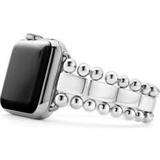 Wearables Lagos Sterling Caviar Strap for Apple Watch 38/42mm