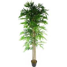 Bamboo Decorative Items Leaf 180cm bamboo trees natural green xl 6ft Artificial Plant