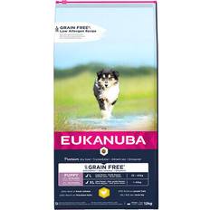 Eukanuba grain free large breed puppy dry dog food chicken - 12kg 12kg