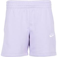 Girls - Purple Pants Nike Older Kid's Sportswear Club Fleece Shorts - Hydrangeas/Hydrangeas/White (FD2919-515)