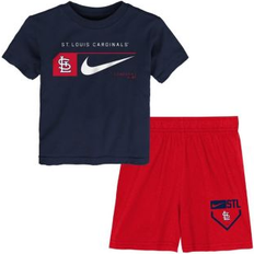 Other Sets Nike Toddler St. Louis Cardinals Authentic Collection T-Shirt Shorts Set Navy 3T