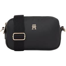 Tommy Hilfiger Poppy Reform Skuldertaske AW0AW16475BDS Dame Polyester Black 21 x 6,50 x 11,5